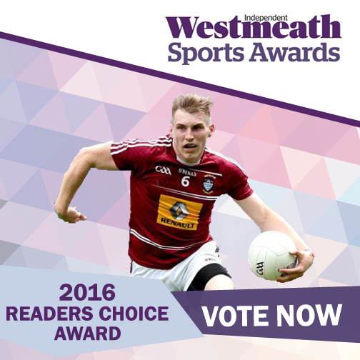 westmeathindo's tweet photo. To VOTE for @westmeath_gaa footballer @Martin10Kieran Text INDO 6 to 57199 https://t.co/fB9dE1971B https://t.co/YSDB2o7vAt