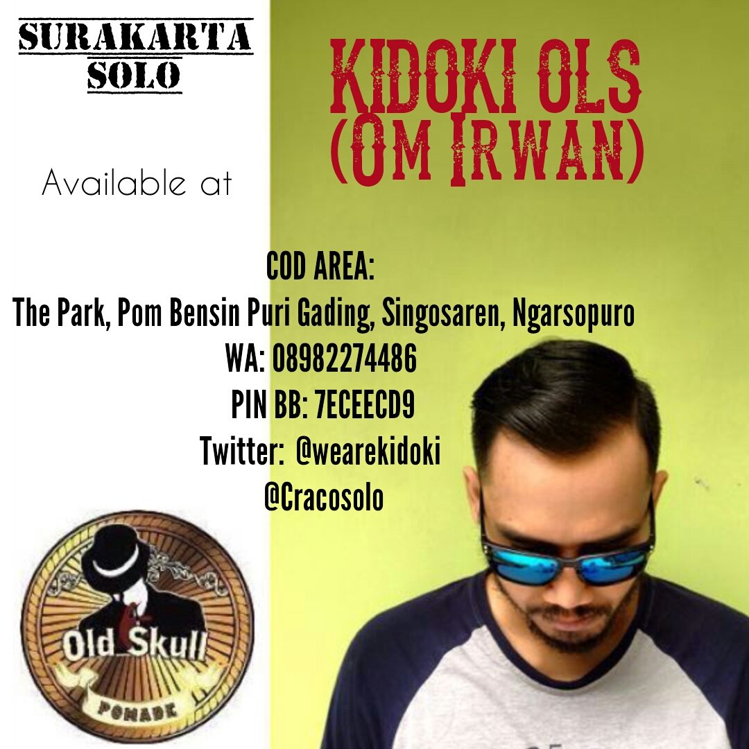 SURAKARTA (SOLO) 
KIDOKI OLS (Om Irwan) COD. WA: 08982274486 / PIN BB: 7ECEECD9 <a href="/wearekidoki/">KIDOKI OLS</a>  <a href="/CraCoSolo/">Crazy Coconuts</a>