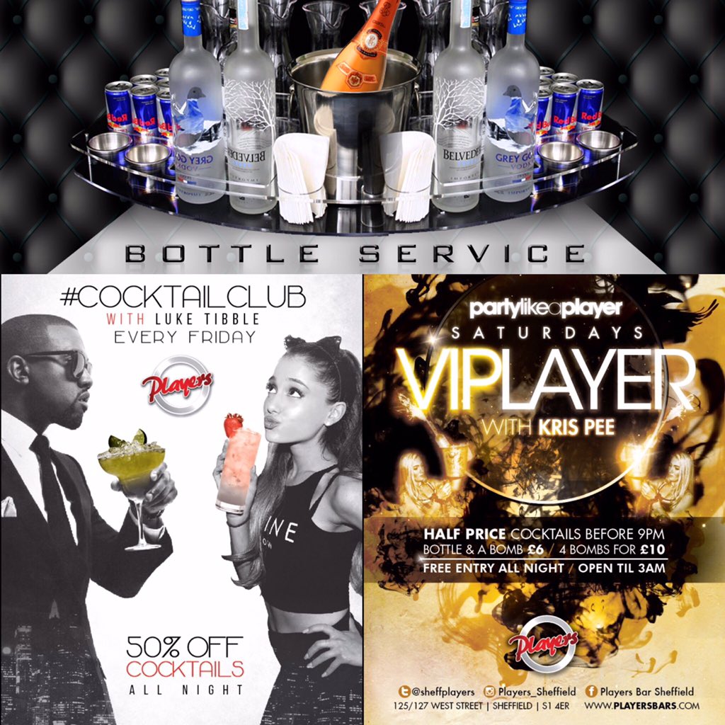 sheffplayers's tweet photo. Take Your Weekend
To The Next Level πΈ
#VIPlayer #BespokePackages
Message Us For
Booking Enquires
#Sheffield #VIP https://t.co/4v5l2pn5ld