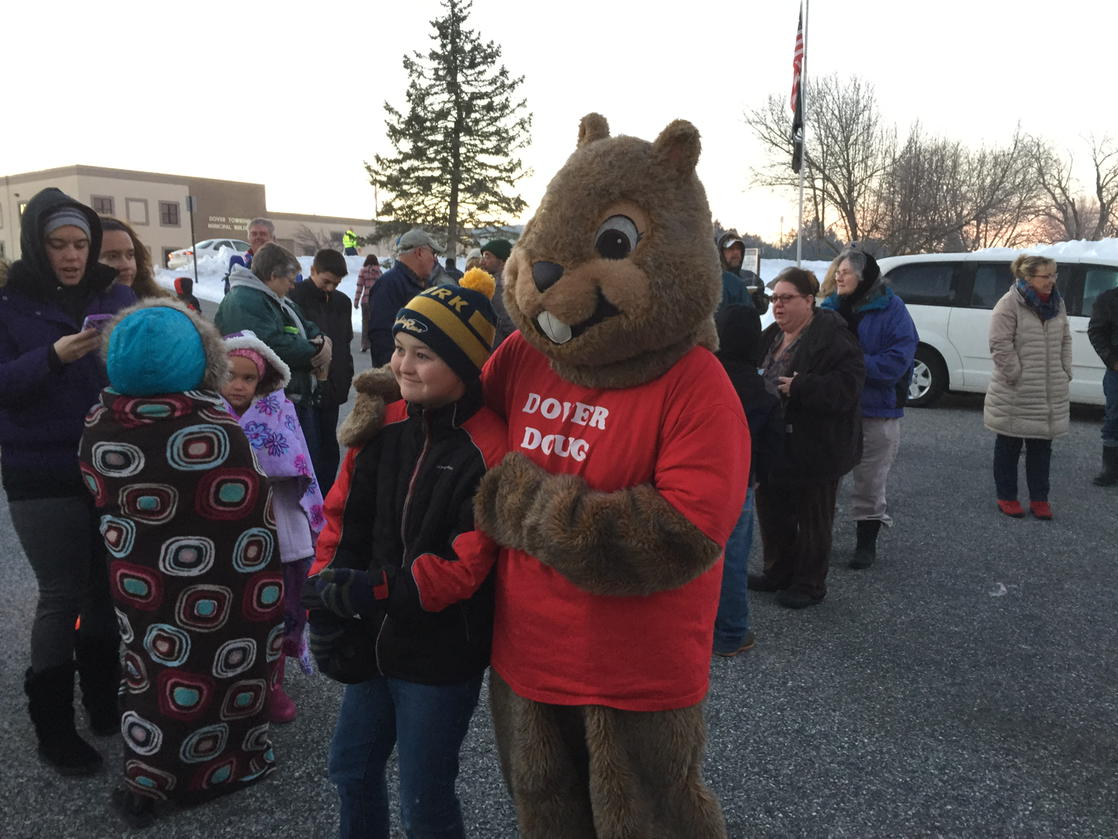 Dover Doug: Six more weeks of winter. #groundhogday