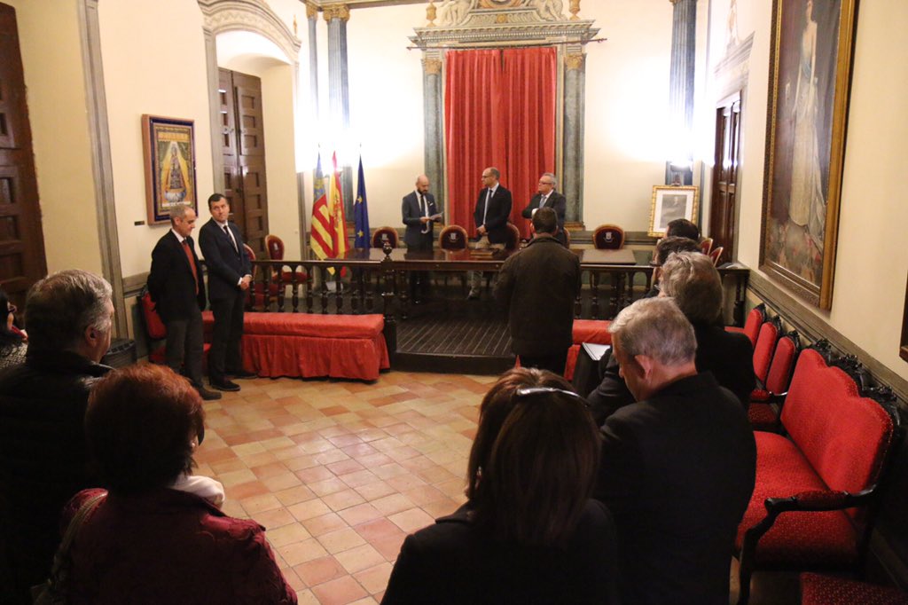 rectorUA's tweet photo. Avui visitem #Biar amb l'alcalde, Julio Sanjuán i primer tinent d'alcalde @jllbiar per posar en marxa la #SeuBiar https://t.co/NmRkaXbnFB