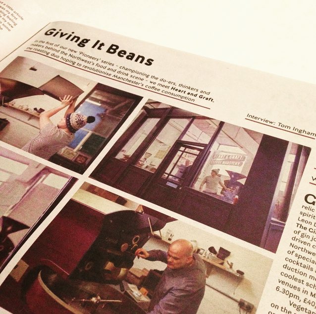 Chatted Coffeeness w/the awesome @HeartandGraft in @TheSkinnyNW this month. 1st interview in their Pioneers Series.