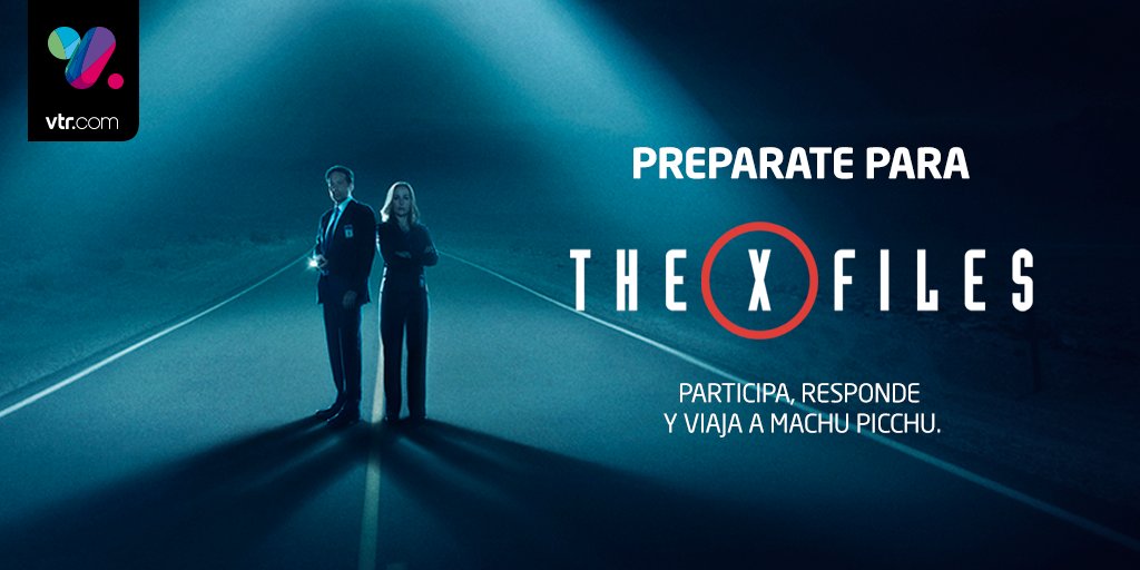 VTRChile's tweet photo. ¡Último día! Responde la trivia #XFilesPorVTR aquí https://t.co/LV8LJNtaPj y participa por viaje a Machu Picchu 👽✈️ https://t.co/wzw3g8JaYi