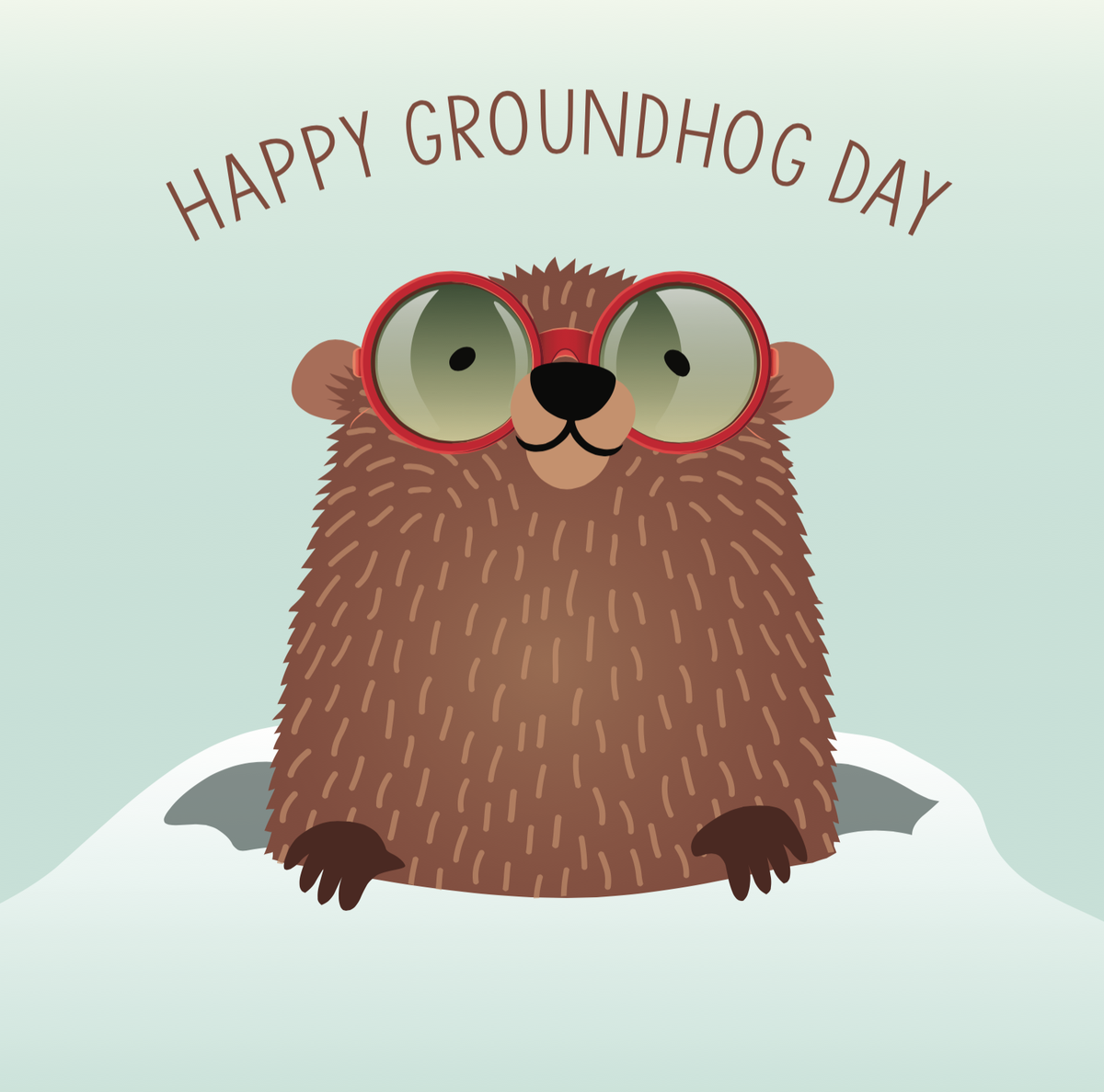 OpticalEdgeTX's tweet photo. Happy Groundhog Day! Will we have a longer winter or a shorter one? RT us + let us know what you think! https://t.co/c1EeqN8gUO