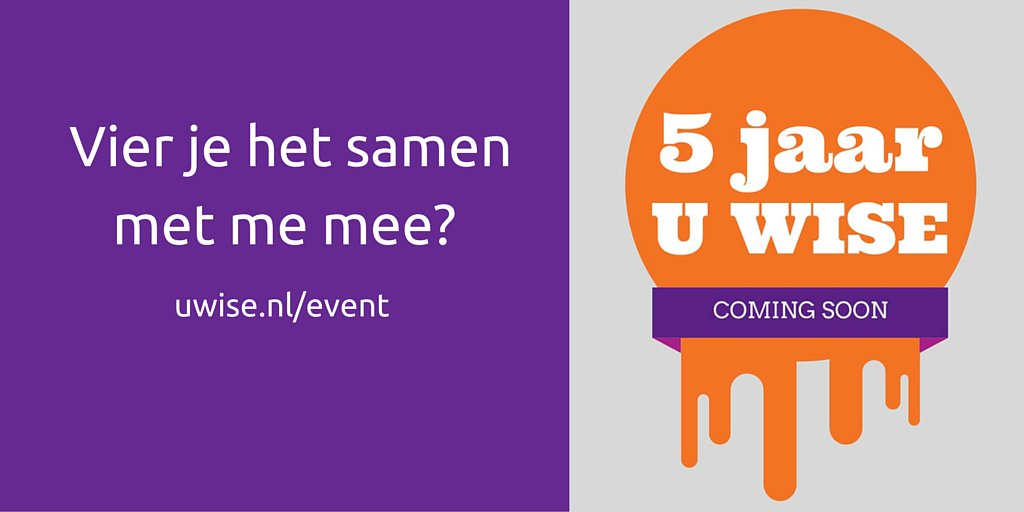 UWiseCoaching's tweet photo. 5 jaar U Wise! Vier je het samen met me mee? #feestje #uwise
https://t.co/yEqxEDxRPn https://t.co/rEcKQfzZAU