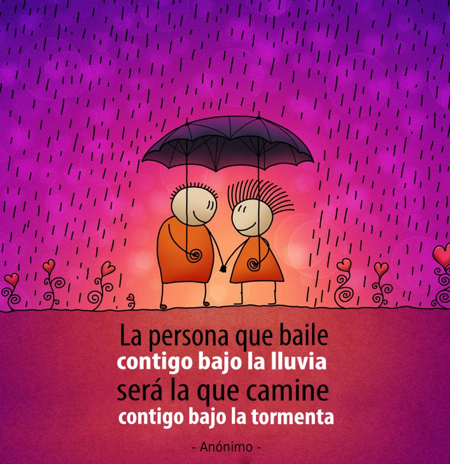Tipcitos's tweet photo. A bailar bajo la luvia. https://t.co/tha7gmGs1Z