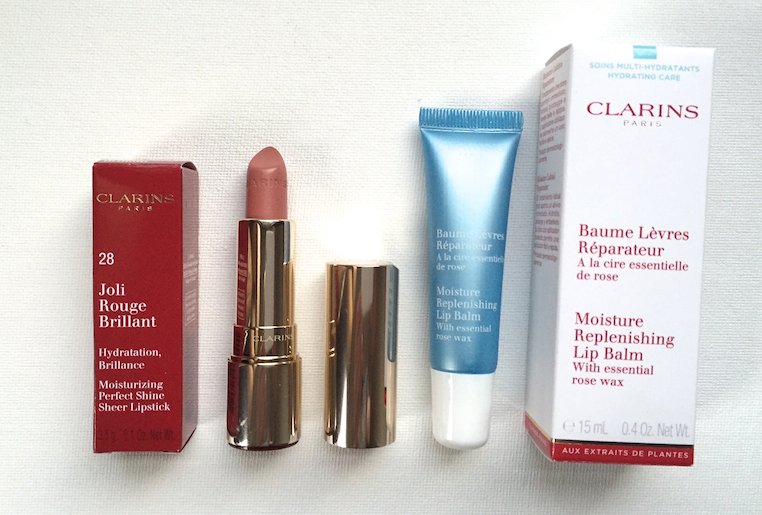 davelackie's tweet photo. Win @ClarinsCanada BEST nude lipstick (pink praline #28) &amp; replenishing lip balm! To enter, follow @davelackie &amp; RT https://t.co/GWVYCsg4QU