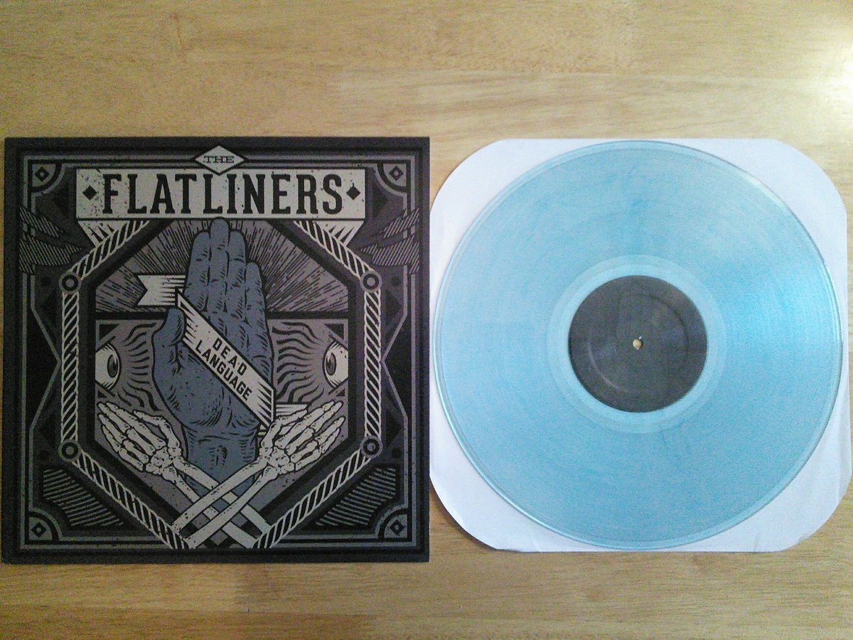 lastbeliever71's tweet image. Love this album &amp;amp; cool colour! 👌 #TheFlatliners #DeadLanguage #vinyl #clearbluevinyl #punk @theflatliners @newdamage