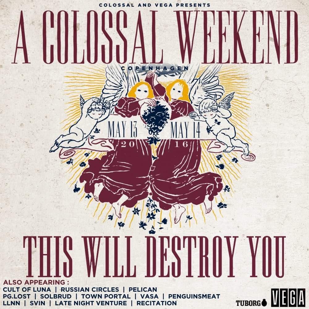 _TWDY_'s tweet photo. We're excited to be playing #acolossalweekend in Copenhagen @VEGAcph in May! https://t.co/8vkxRLb1FC https://t.co/hbrsRBwJtE