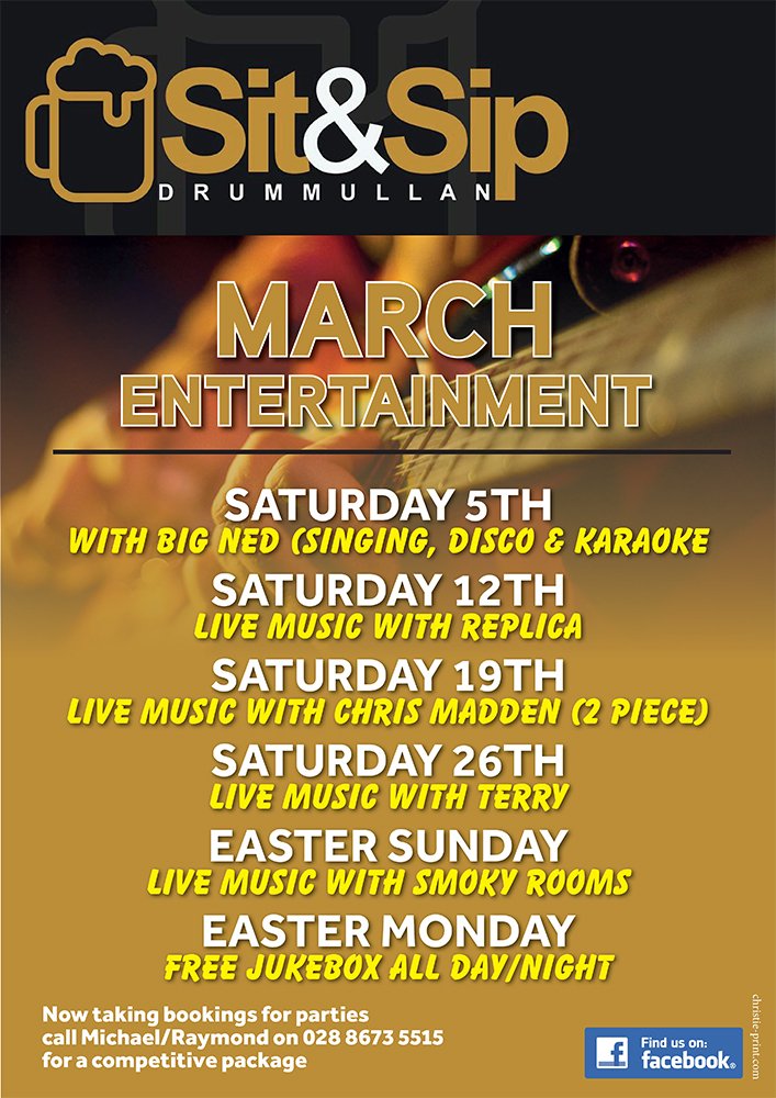 A2 and A3 posters designed and printed.