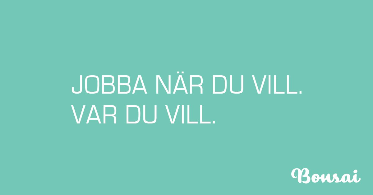 bonsai_se's tweet photo. Jobba när du vill, var du vill med Bonsai.
https://t.co/9bdsezYamk
#chalmers #chalmersftw #charm2016 #gbgftw https://t.co/bfmwPZNDje