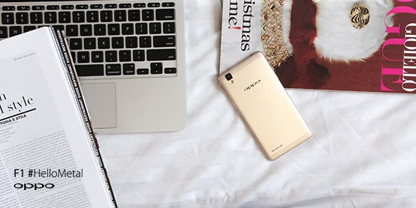 oppo's tweet photo. Always by my side, never missing in style #HelloMetal
Pre-order the #OPPOF1 today! https://t.co/cjzRZhu4mi https://t.co/31GWCRi9iW
