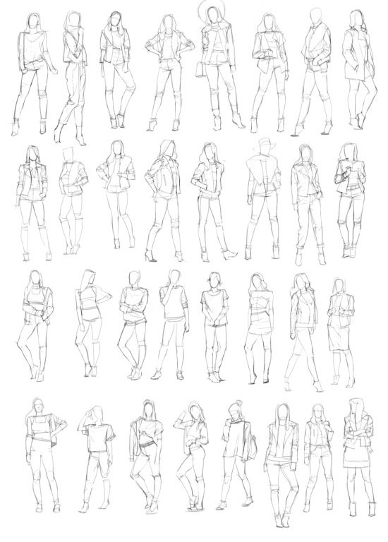 bumskee on Twitter: "Figure & clothing studies... https://t.co/f1CmxBiZ2e"