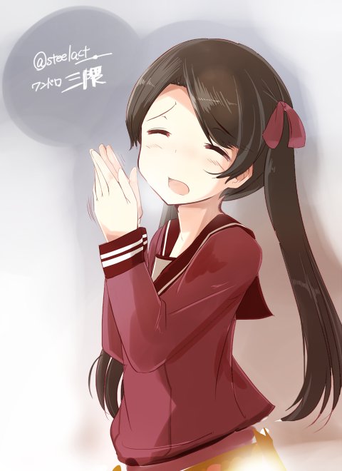 まだまだ寒いです。皆様暖かくして風邪引かないように気をつけましょう。
#艦これ版深夜の真剣お絵描き60分一本勝負 
#艦これ版真剣お絵描き60分一本勝負_20160202 