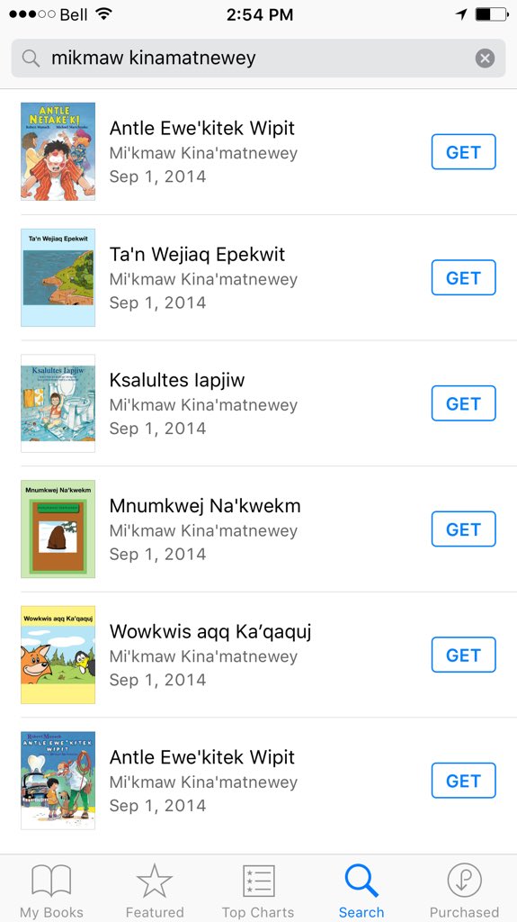 firstnationhelp's tweet image. It's very fitting that we released "Mnumkwej Na'kwekm" today! 5 other iBooks also available in the iBooks Store! 📖📱💻