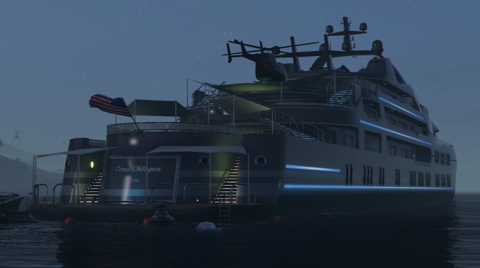 Chitaqua_LLC's tweet photo. Queen of Sea... My biggest baby... Named for the summer camp I went to when I was a kid... #CampChitaqua #GTAOnline https://t.co/dCTYs6e3Pj