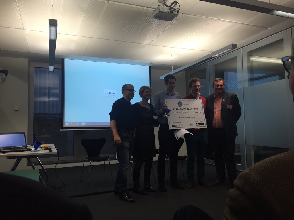 nancy_dfs's tweet photo. What a wonderful afternoon at #tiebrussels startup #competition :) congrats to #sunslice for #investortrack award!!! https://t.co/63XB96Twfv