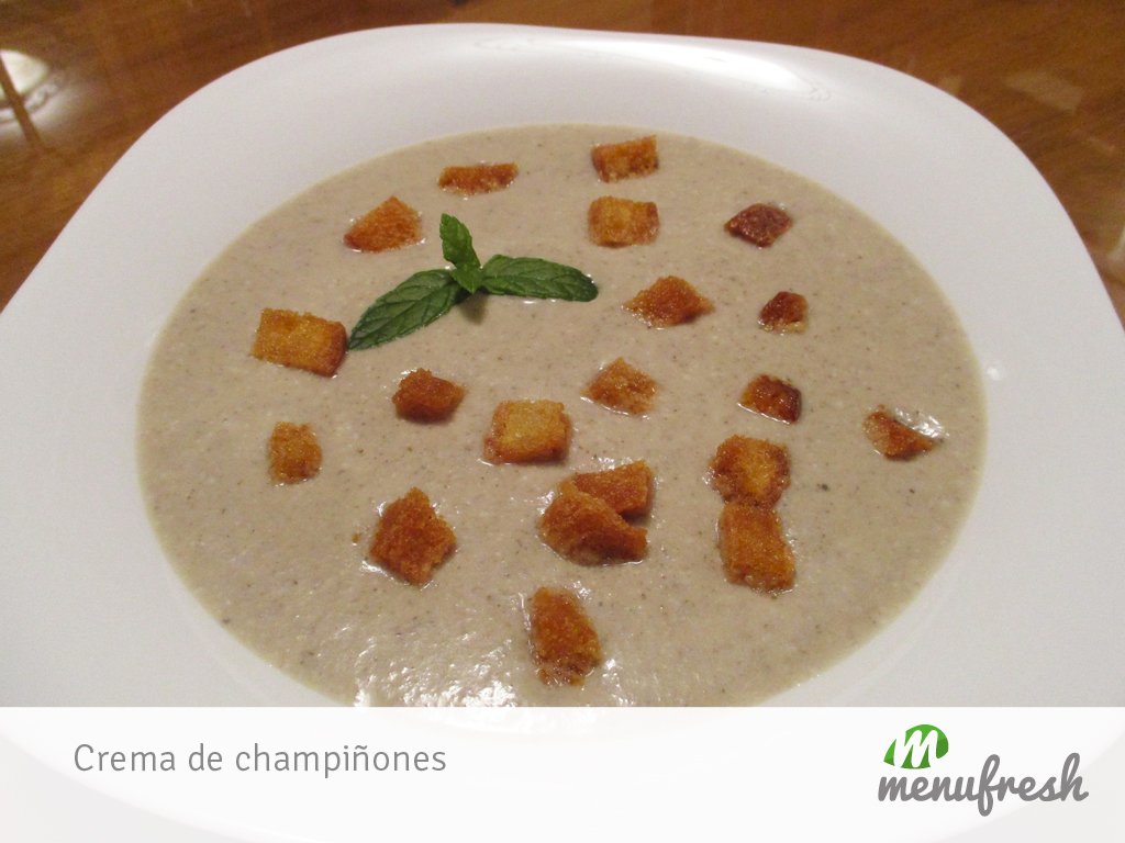 MenuFresh's tweet image. ¿Qué tal una crema de champiñones para esta noche? En buff.ly/1nDCclh te esperan más platos deliciosos