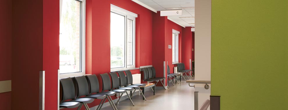 Kleur in zorginstelling kan bevorderend werken voor gezondheid. Toch, <a href="/MartiniHospital/">Martini Ziekenhuis</a>? bit.ly/20mpbyt