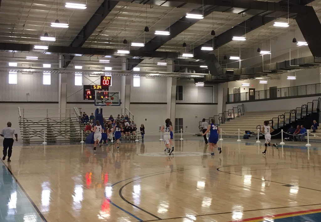 Lakeside vs. Sumter happening at the Multiplex! First game of the <a href="/aisaonline/">AISA</a> Elite 8! Lakeside leads 23-15.