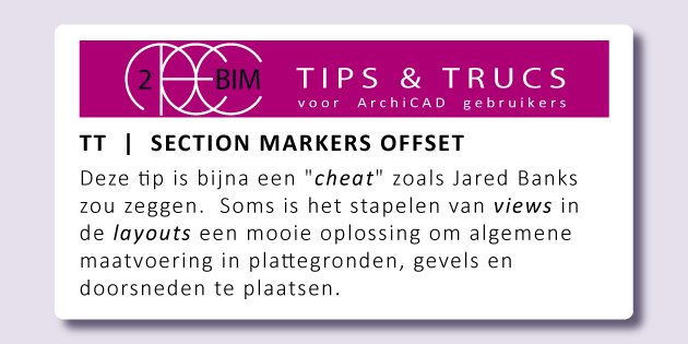 GiniCorso's tweet image. 02.02.2016
Tip of “cheat”?… TT030:  Section marker offset
✽ ✽ ✽MEC-2-BIM.blogspot.nl✽ ✽ ✽
#ArchicadTips #ArchiCAD