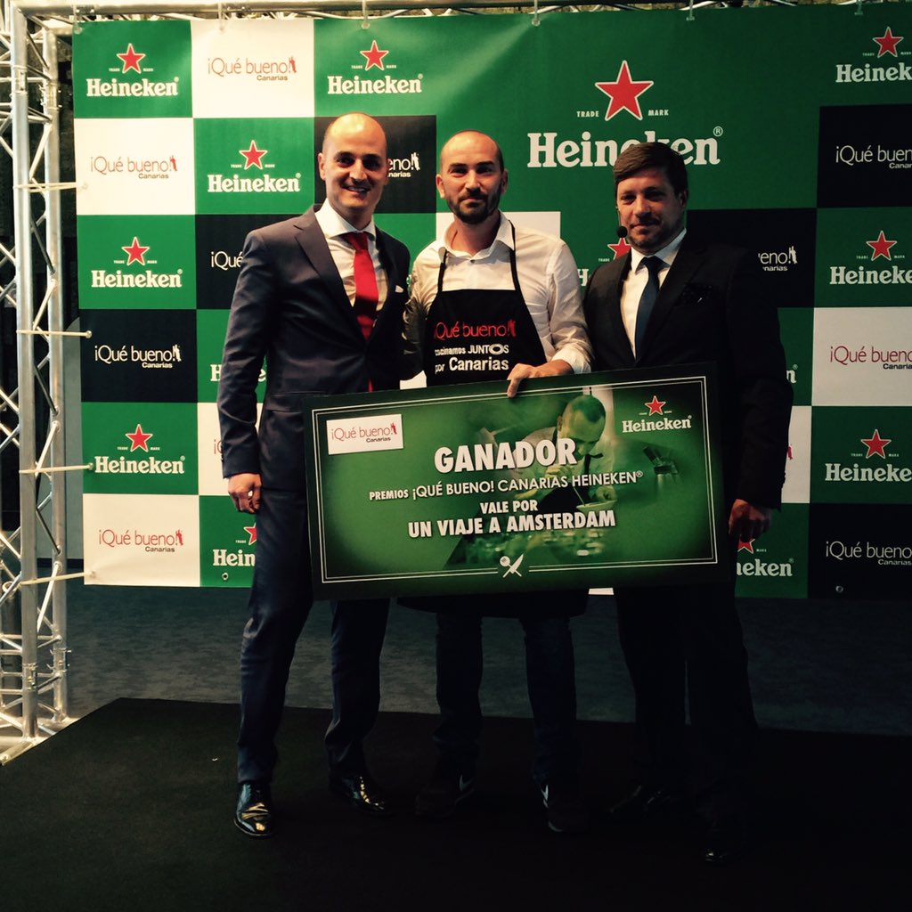 INCABE's tweet photo. Y el galardón al Mejor Chef de Canarias 2015 es para Braulio Simancas del  Rte. 'Las Aguas'  ¡Enhorabuena! #Incabe https://t.co/SEfn3dxBep