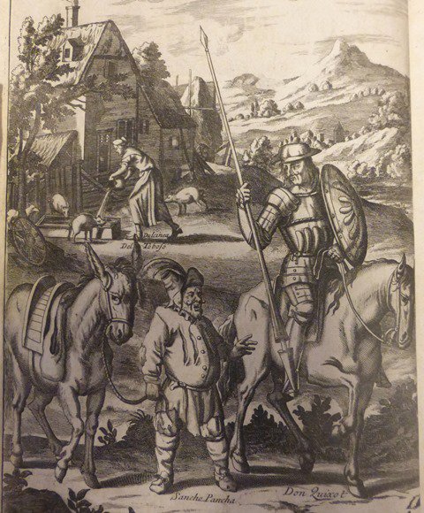britishlibrary's tweet photo. See the changing depictions of Don Quixote from a figure of burlesque fun to noble idealist https://t.co/cPM1lHla68 https://t.co/802lmeFhMS