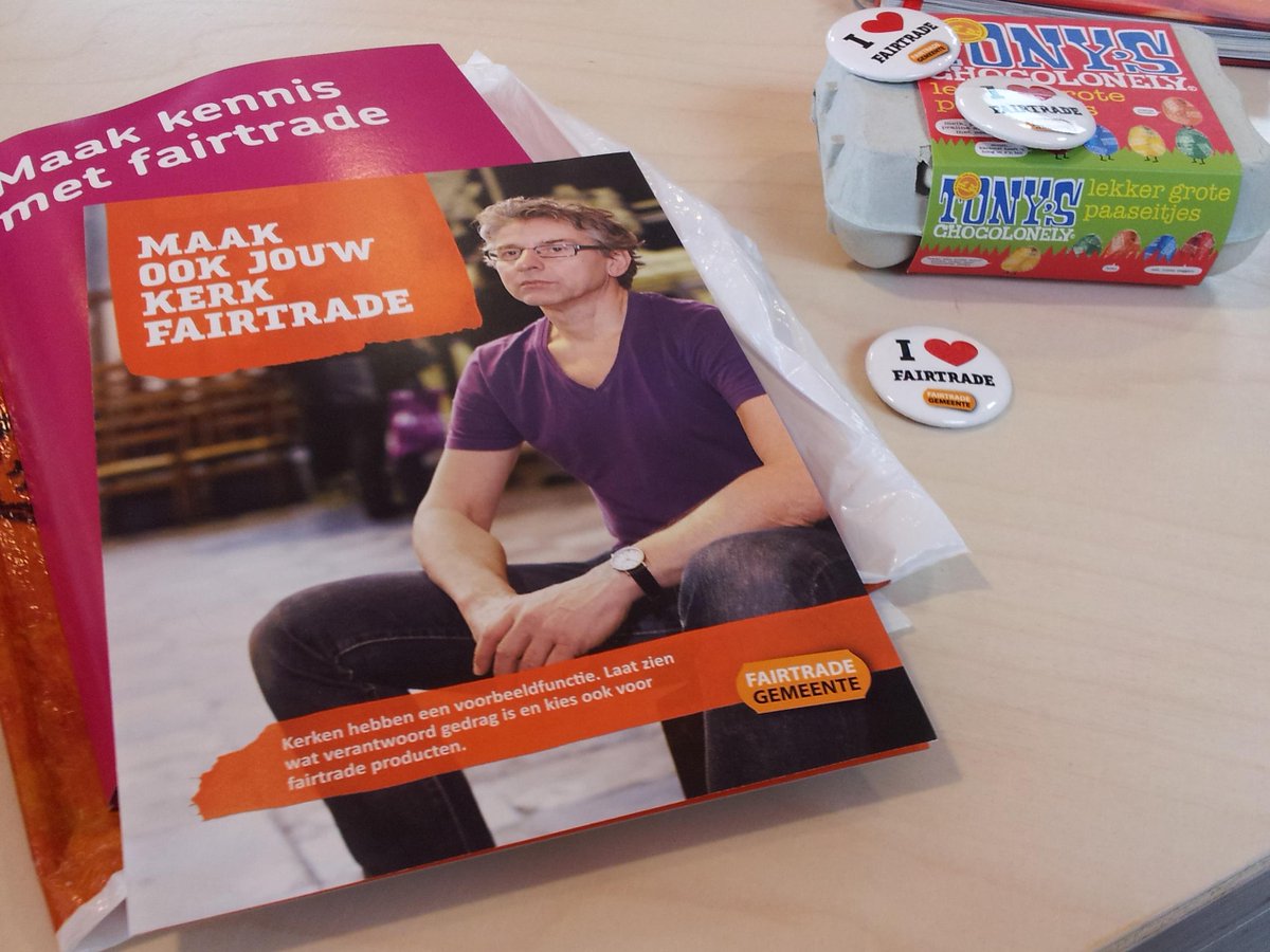 FairFredrik's tweet photo. Eerste #FairtradeKerk @gem_dongeradeel! Vandaag titeltoekenning @DoReDokkum! Felicitaties @heinjoustra @Yv_Hiemstra https://t.co/W91HBi4gMT
