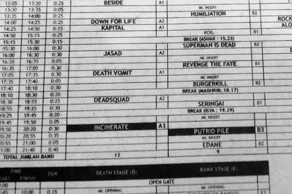 INDODEATHCORE's tweet photo. Sedikit info buat kalian.
Revenge The Fate akan tampil jam 4 sore di @hellprint 7Februari.
Kalian siap? https://t.co/TmfwhW8sVn