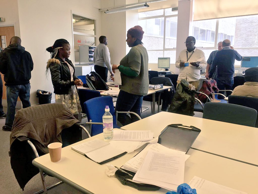 CIPsNewham's tweet photo. #StepstoEnterprise students Practising their elevator pitch to build their networking confidence! #startup https://t.co/5AmKsWOiDW