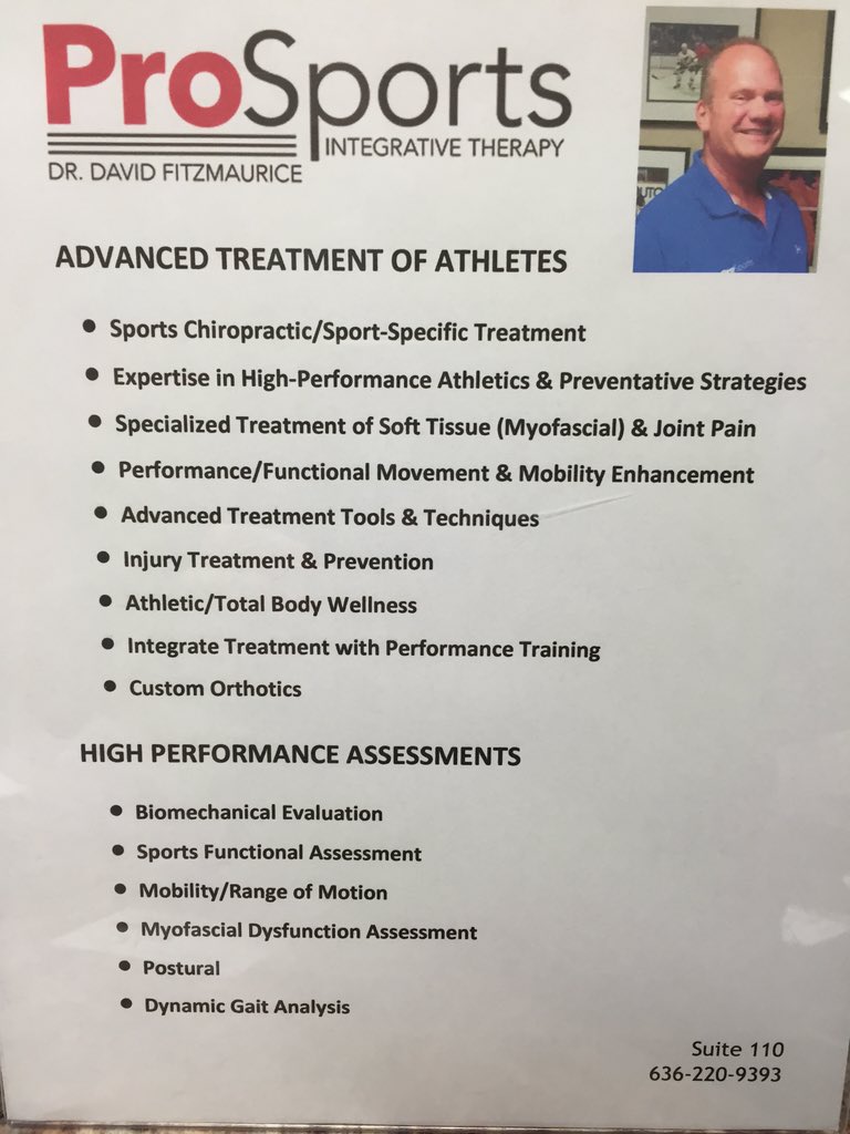 NateLatsch's tweet image. Can't recommend this guy enough for athletes and non-athletes. @DocFitzSTL has helped me so much the last few years.