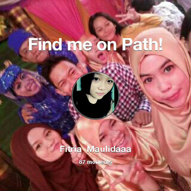 FitriaM_'s tweet photo. I've shared 87 memories with my friends on #Path - see them now at https://t.co/zCC7avd7hI! #thepersonalnetwork https://t.co/ukKGMZVwAX