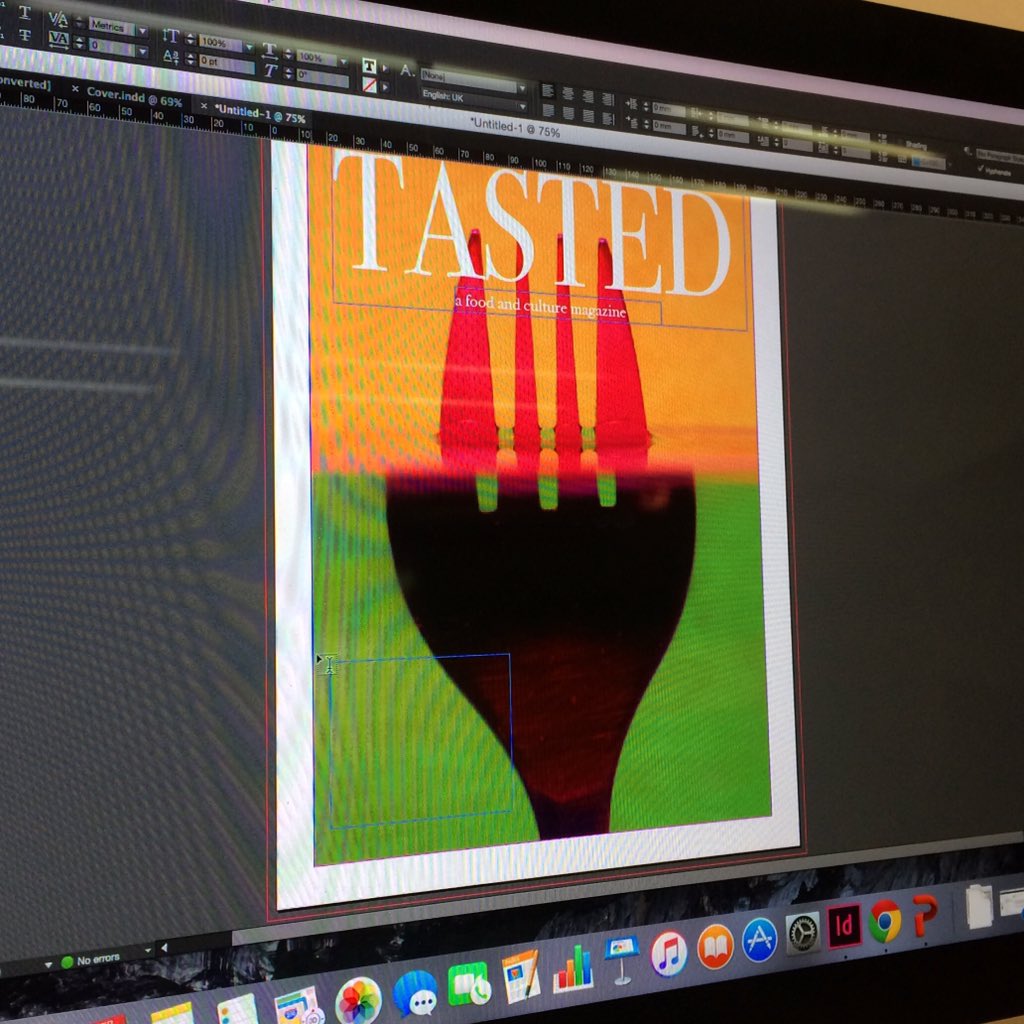 TastedMagazine's tweet image. Who's excited for the launch? Today the team is working on the layout! The wait is almost over 🍾