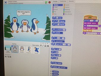 BRSTACL's tweet image. making comics @brstacl with #scratchmit Thank you @mres we love Scratch