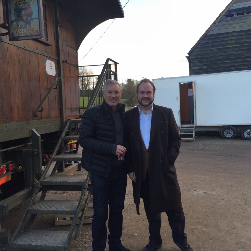 So lovely having my best mate <a href="/realmartinkemp/">Martin Kemp</a> on set of <a href="/EatLocaltheFilm/">Eat Local</a> - great to see you!