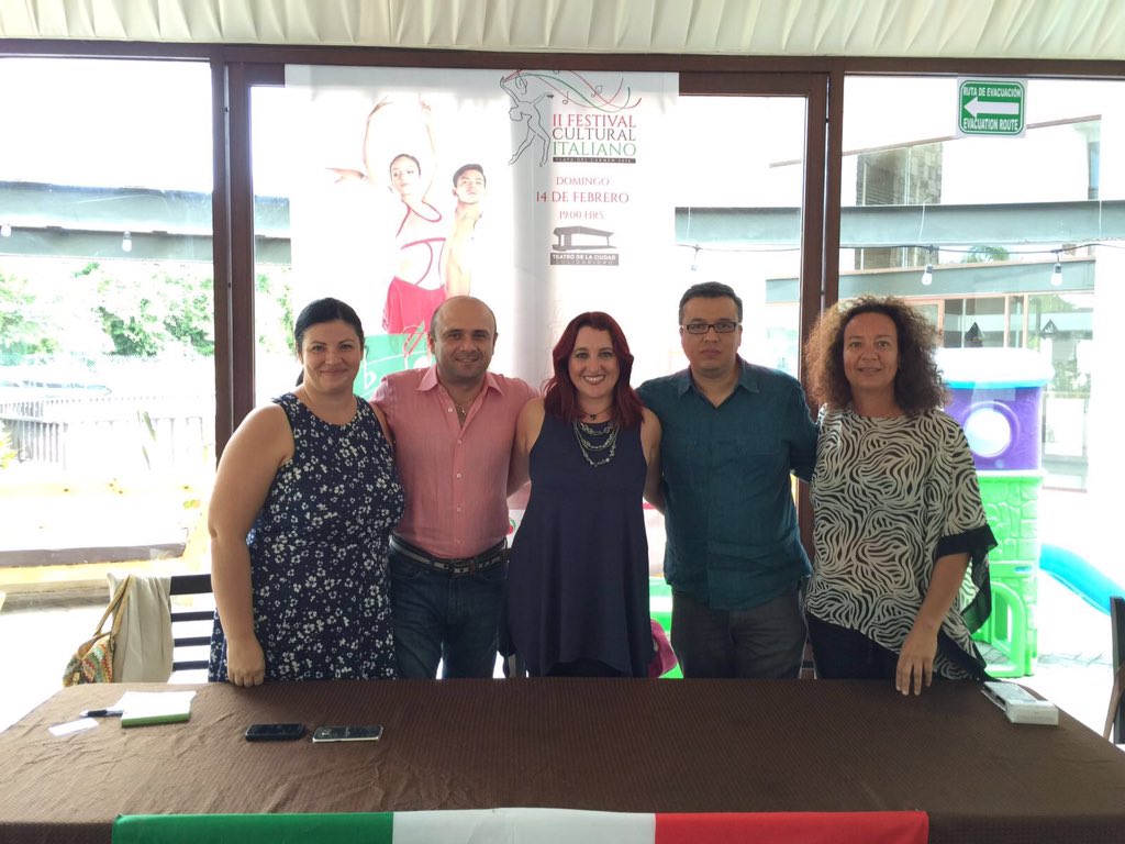 TwittPlaya's tweet photo. Presentación del 2do Festival Cultural Italiano 14 febrero en #TeatrodelaCiudad 19hrs @culturasolidari https://t.co/xELlkMXICT