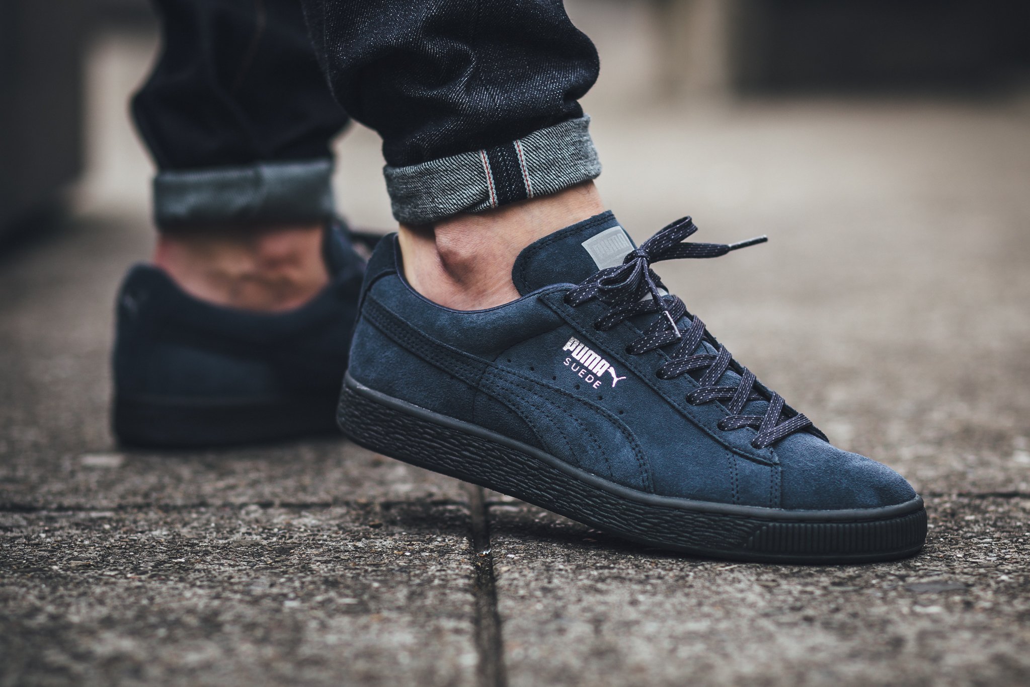 puma suede ocean depths