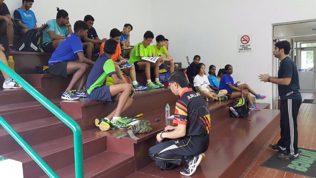 squashpak's tweet image. Assisted in Conducting WSF Level-1 Squash Coaching Course. KL , Malaysia