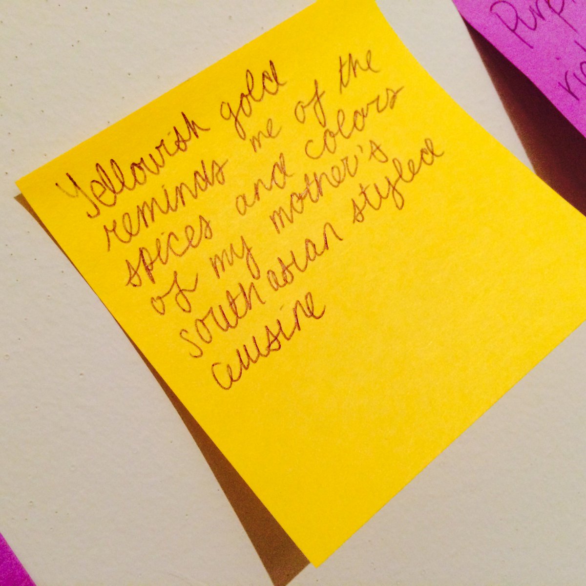 BradyGallery's tweet image. Yummmmmm! This week’s #yellow #ColorMemory makes us hungry for lunch! #GWToDo #ArtsAtGW