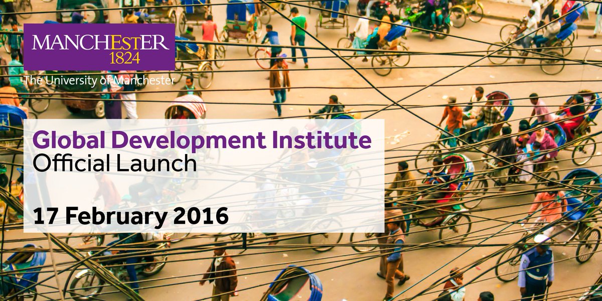 .<a href="/Winnie_Byanyima/">Winnie Byanyima</a>, alumna &amp; <a href="/Oxfam/">Oxfam International</a> Director, to launch <a href="/GlobalDevInst/">Global Development Institute</a> on 17 February. eventbrite.co.uk/e/winnie-byany…