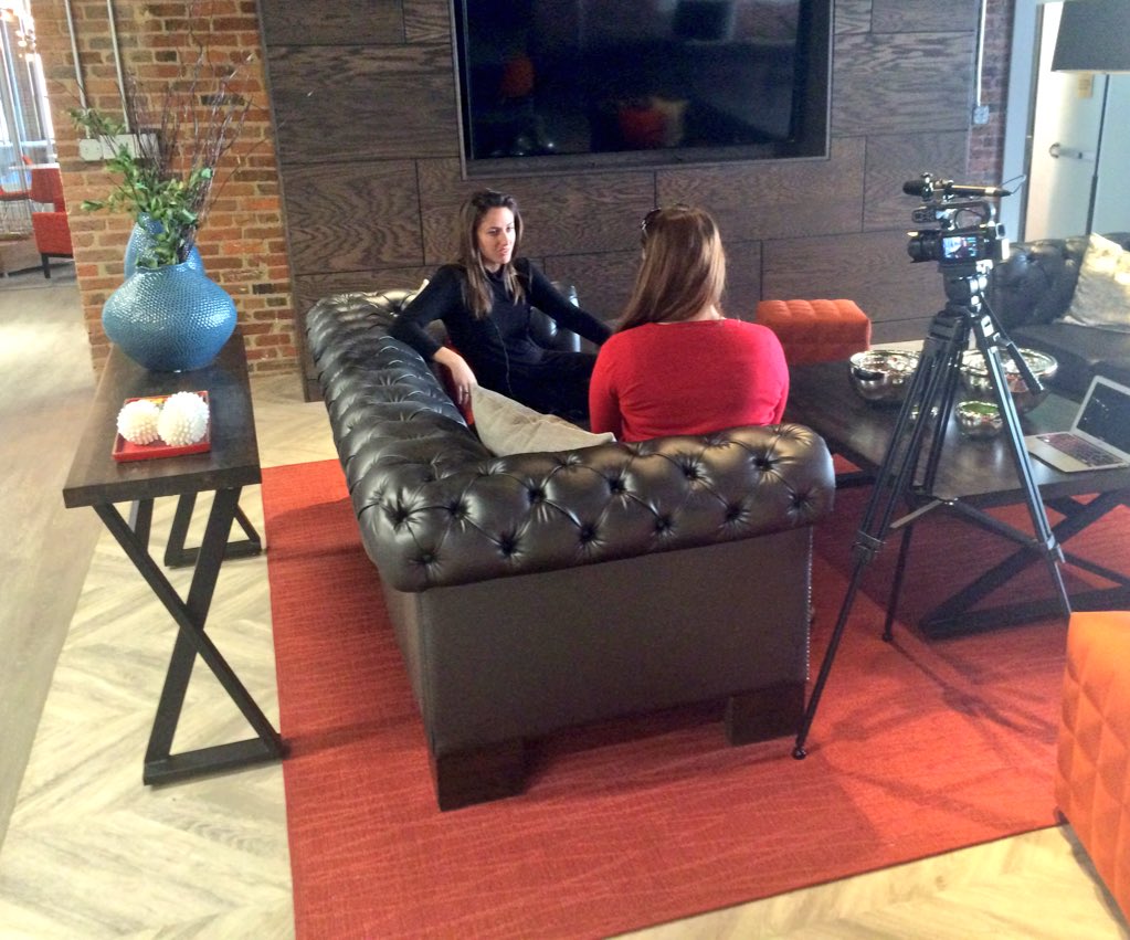 sparkbmore's tweet photo. Fun morning w/ @smartlogic @full_society & @FourVSystems shooting an episode of #SmartLogicStudies https://t.co/SaMohcL0bJ