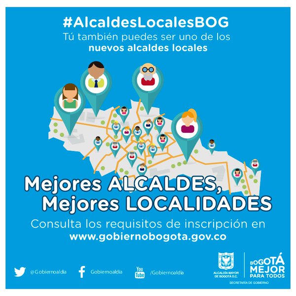 AlcaldChapinero's tweet photo. Descargue el formulario de inscripción para participar en convocatoria #AlcaldesLocalesBOG https://t.co/DJD7NxECWT https://t.co/CsZoXd8uZ5