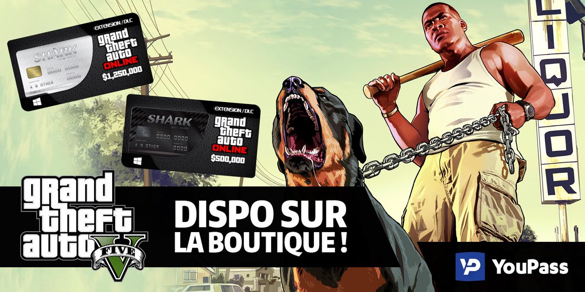YouPassFR's tweet image. Améliorez votre expérience online sur #GTAV
Par ici → bit.ly/1QsjsPq
5 codes KDO à gagner dans les #RT 🔥