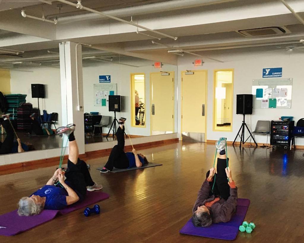 bestofprinceton's tweet photo. The women from Virginia’s VIM class working on their flexibility. #princetonymca #princeto… https://t.co/oFaB2PDaIB https://t.co/6dFrMYm8Gj