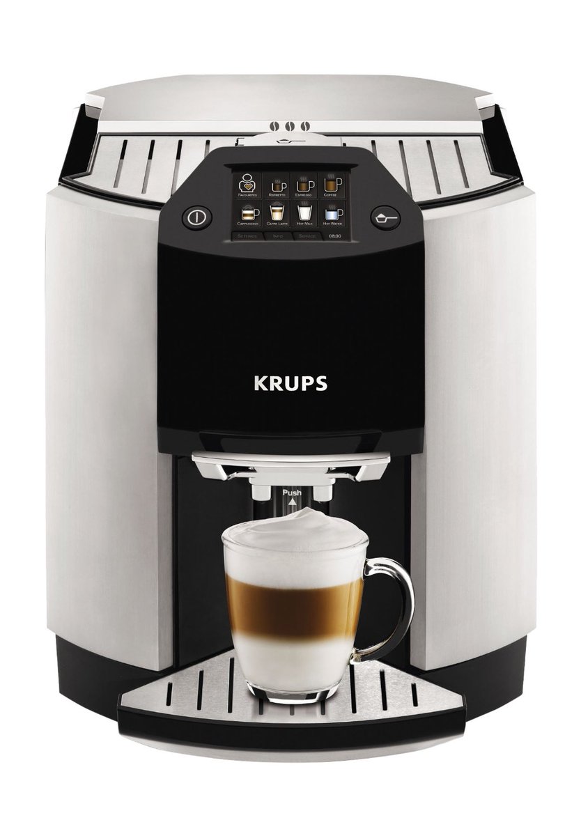 espressosale's tweet photo. Save $1,300 - KRUPS EA9010 Barista One Touch Cappuccino Fully Automatic Machine https://t.co/866dVPq3cV https://t.co/gJS3rqVhU3