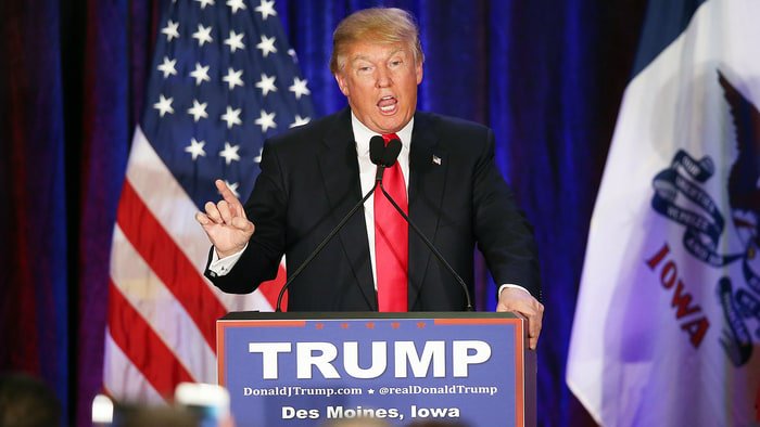 usweekly's tweet photo. D'oh! Donald Trump once tweeted "no one remembers who came in second": https://t.co/5pvAUnjEfQ #IowaCaucus https://t.co/3XVXc687V2