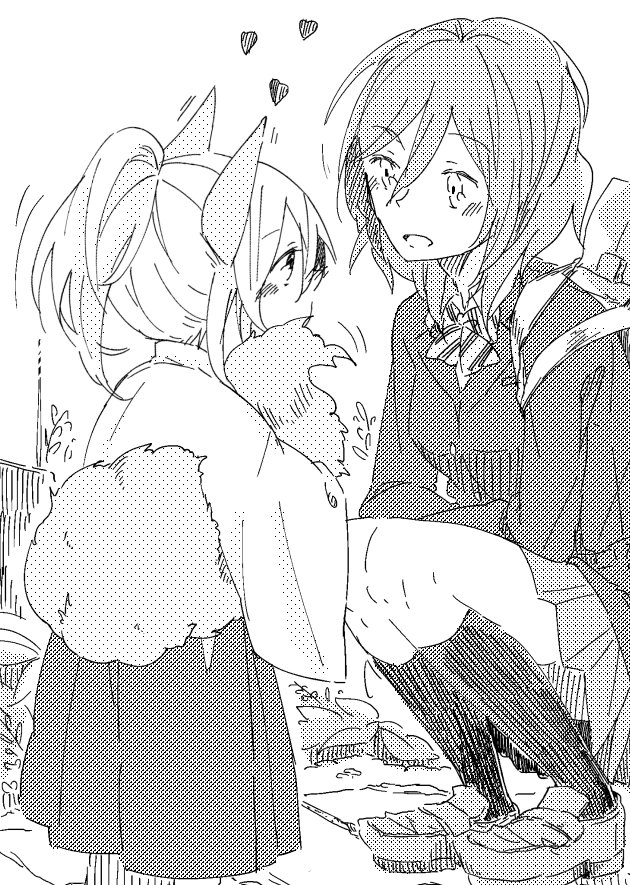 「おねえちゃん明日も来てくれる?」
「ええ、もちろん」 
