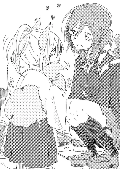 「おねえちゃん明日も来てくれる?」
「ええ、もちろん」 