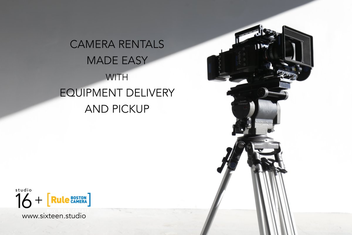 Studio_16_'s tweet image. #studio16 &amp;amp;@rulebostoncamera simplify #production day with free pickup and delivery of #camera #rentals @ARRIChannel