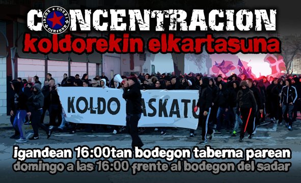 Cuando a un indeseable que de un botellazo le ha dejado hemiplégico a alguien se le despide como a un héroe...